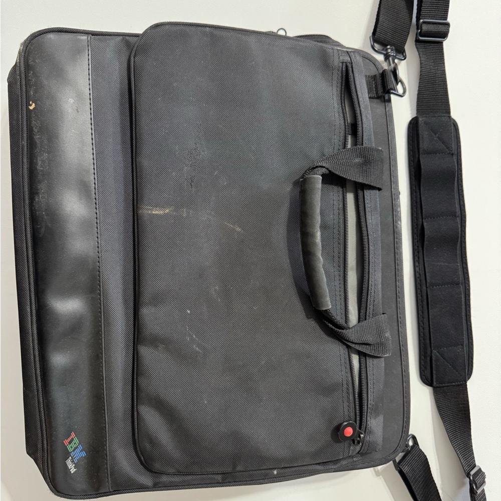 IBM Black Laptop Bag